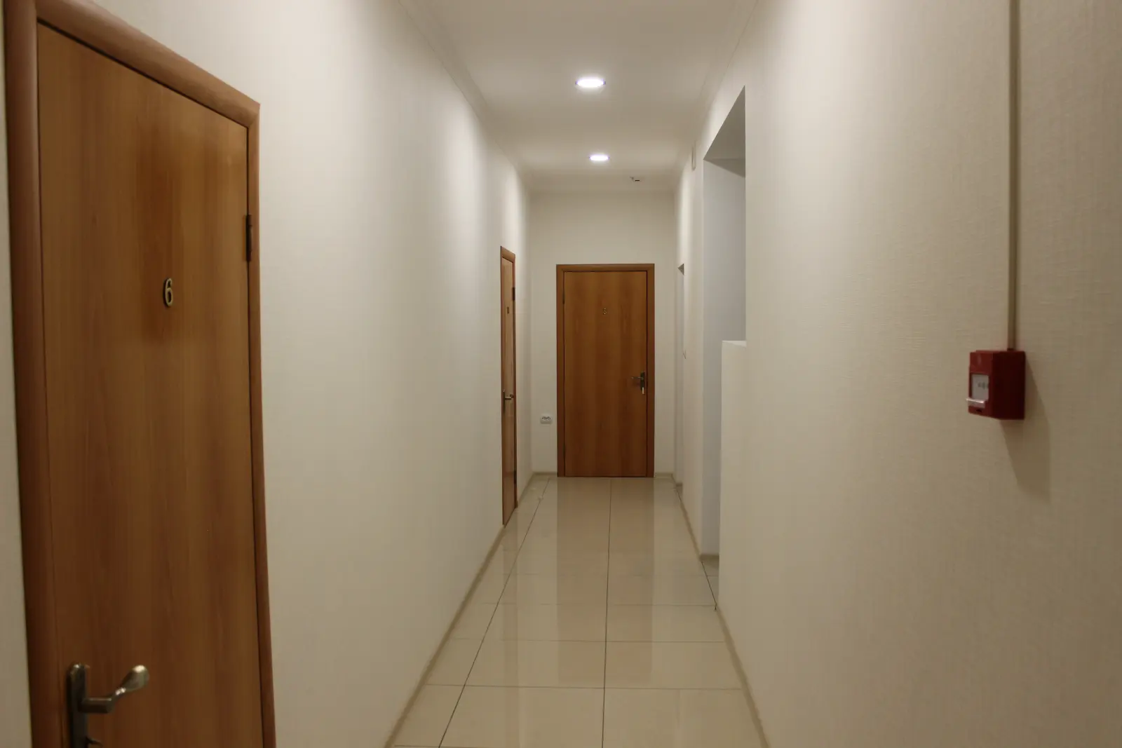 Коридор гостиницы